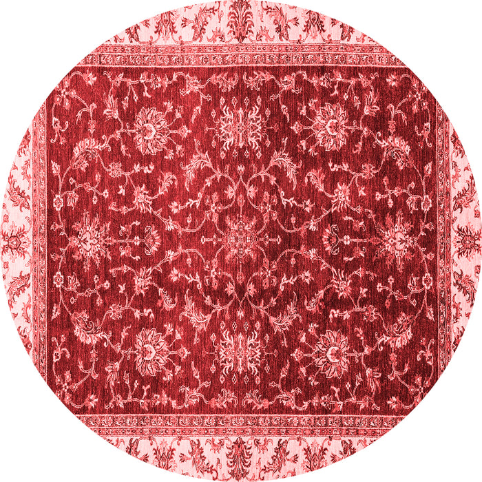Abstract Red Modern Rug, abs3241red