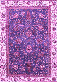 Abstract Purple Modern Rug, abs3242pur