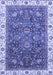 Abstract Blue Modern Rug, abs3242blu