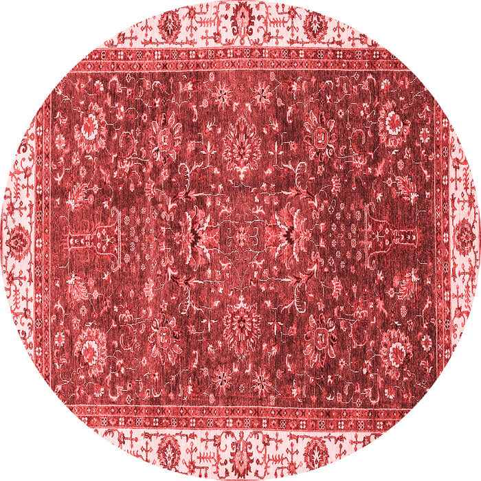 Abstract Red Modern Rug, abs3242red