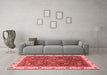 Modern Red Washable Rugs