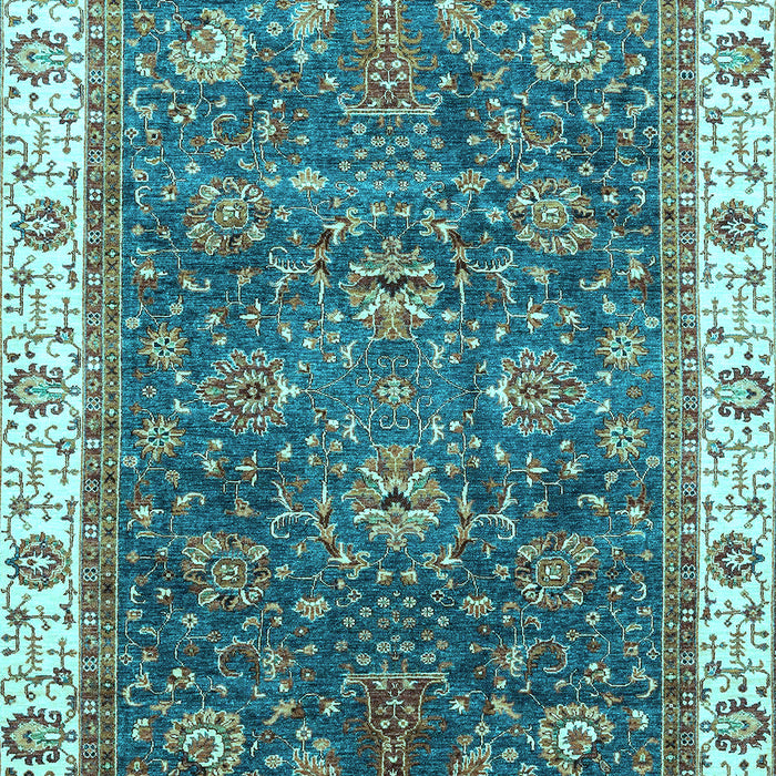 Machine Washable Abstract Light Blue Modern Rug, wshabs3242lblu