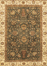 Abstract Brown Modern Rug, abs3242brn