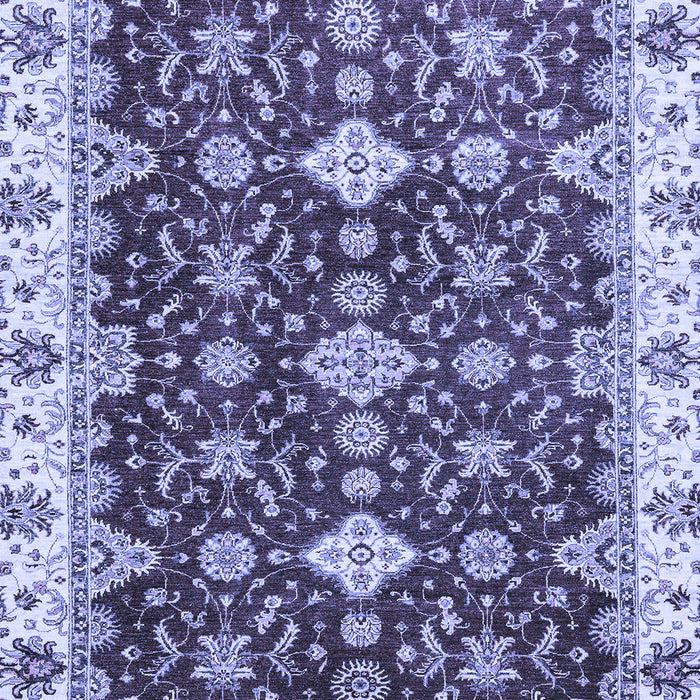 Machine Washable Oriental Blue Traditional Rug, wshabs3243blu