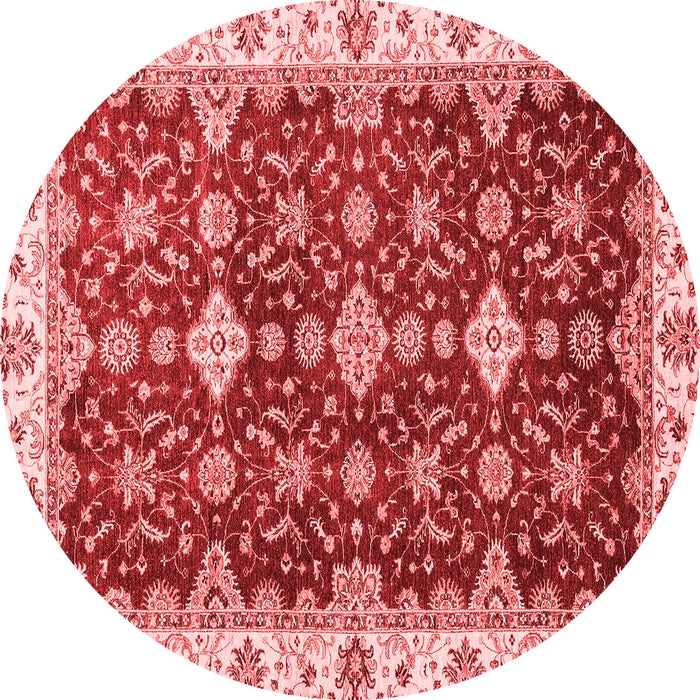 Machine Washable Oriental Red Traditional Rug, wshabs3243red