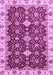 Machine Washable Oriental Purple Traditional Area Rugs, wshabs3243pur