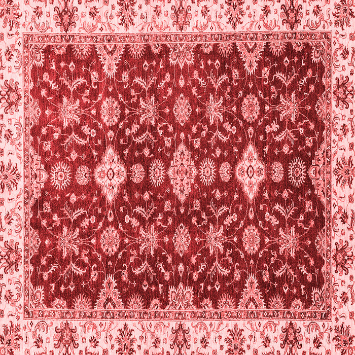 Machine Washable Oriental Red Traditional Rug, wshabs3243red