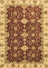 Machine Washable Oriental Brown Traditional Rug, wshabs3243brn