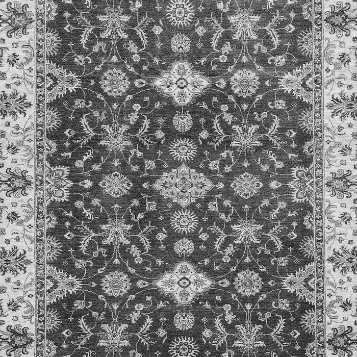 Machine Washable Oriental Gray Traditional Rug, wshabs3243gry