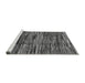 Sideview of Machine Washable Abstract Gray Modern Rug, wshabs3244gry