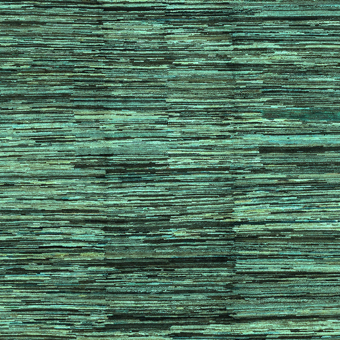 Machine Washable Abstract Turquoise Modern Area Rugs, wshabs3244turq