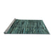 Sideview of Machine Washable Abstract Light Blue Modern Rug, wshabs3244lblu