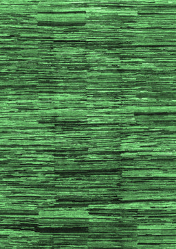 Abstract Emerald Green Modern Rug, abs3244emgrn