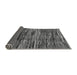 Sideview of Abstract Gray Modern Rug, abs3244gry