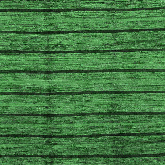 Abstract Emerald Green Modern Rug, abs3245emgrn