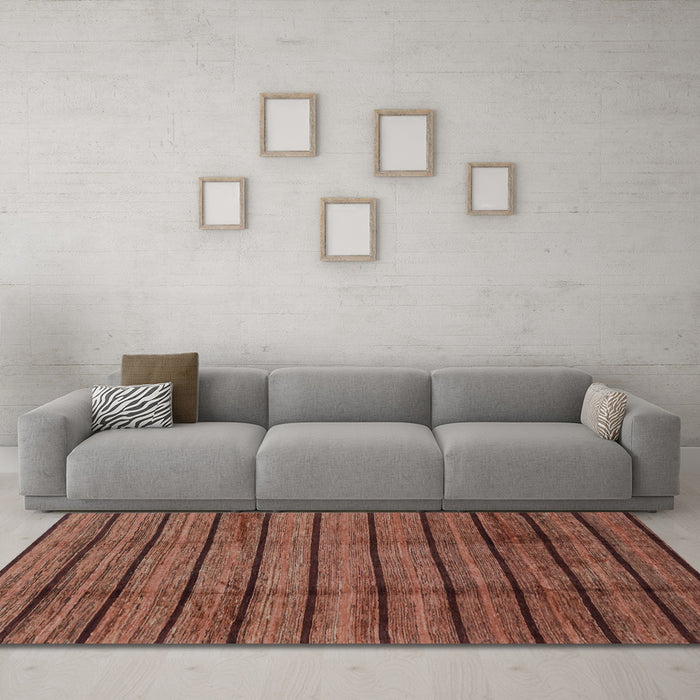 Machine Washable Abstract Light Blue Modern Rug in a Living Room, wshabs3245lblu