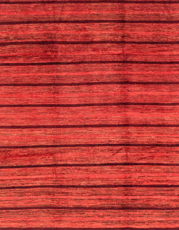 Abstract Red Modern Rug, abs3245