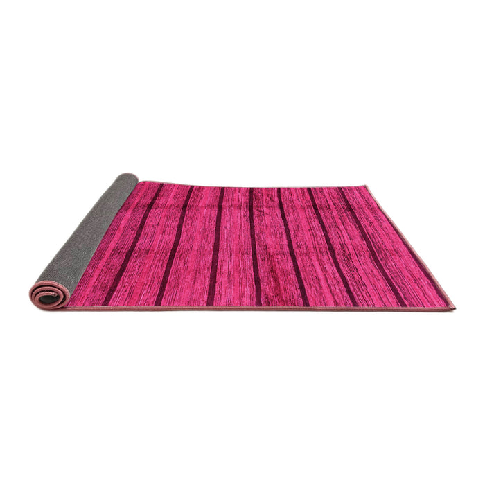 Sideview of Abstract Pink Modern Rug, abs3245pnk