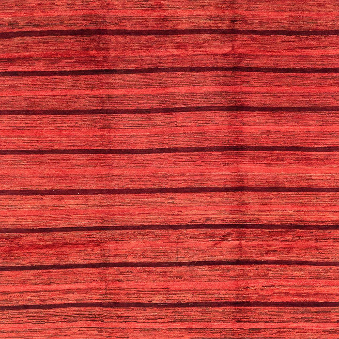 Machine Washable Abstract Red Rug, wshabs3245