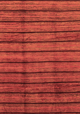 Abstract Brown Modern Rug, abs3245brn