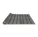 Sideview of Abstract Gray Modern Rug, abs3245gry