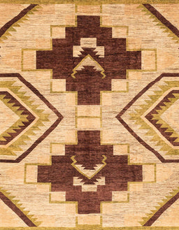 Abstract Red Southwestern Rug, abs3246