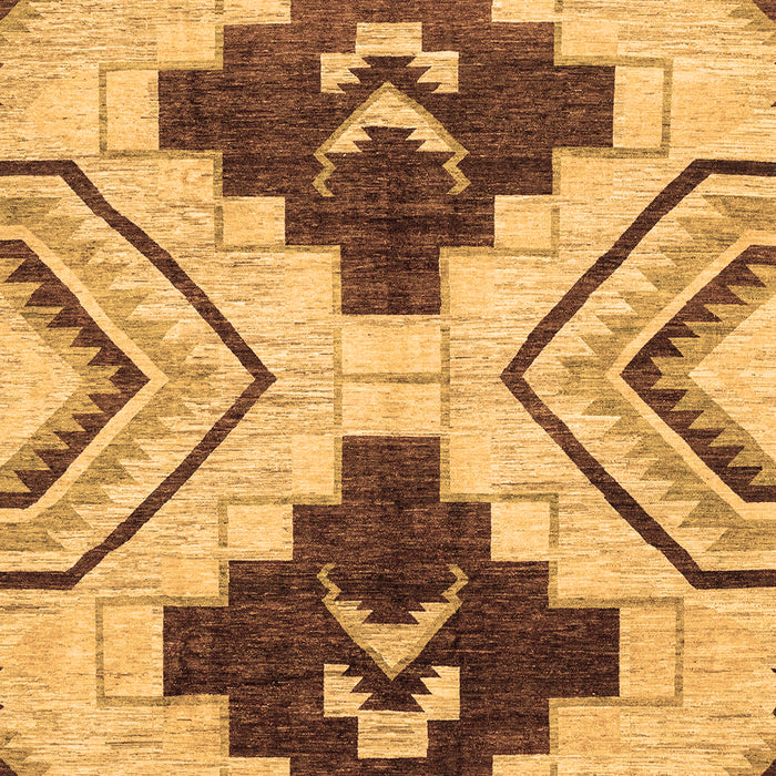 Southwestern Brown Country Rug, abs3246brn