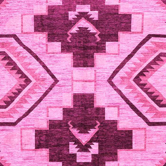 Southwestern Pink Country Rug, abs3246pnk