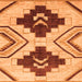 Square Southwestern Orange Country Rug, abs3246org