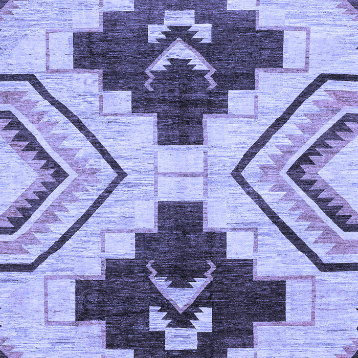 Southwestern Blue Country Rug, abs3246blu