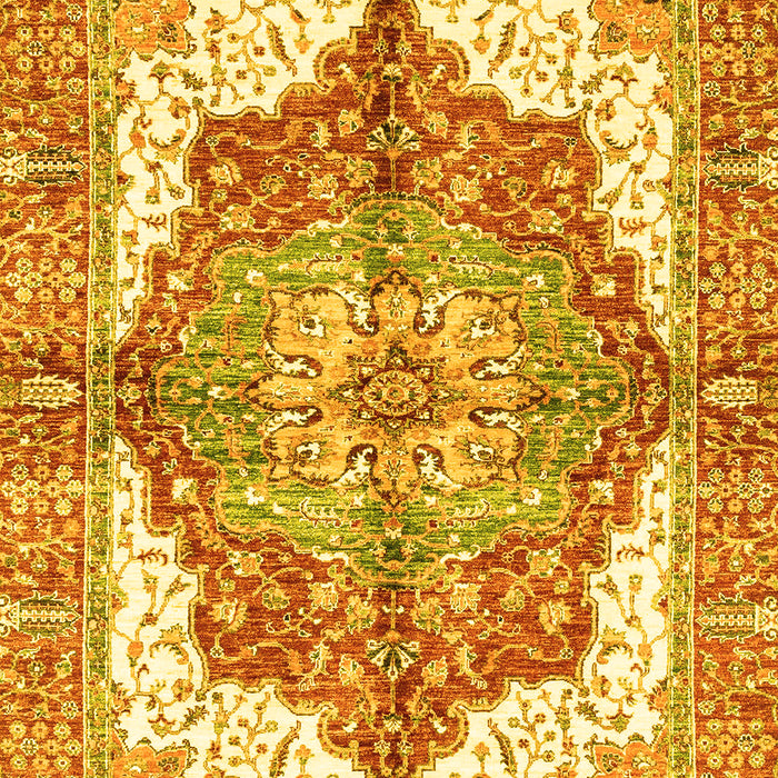 Persian Yellow Traditional Rug, abs3247yw