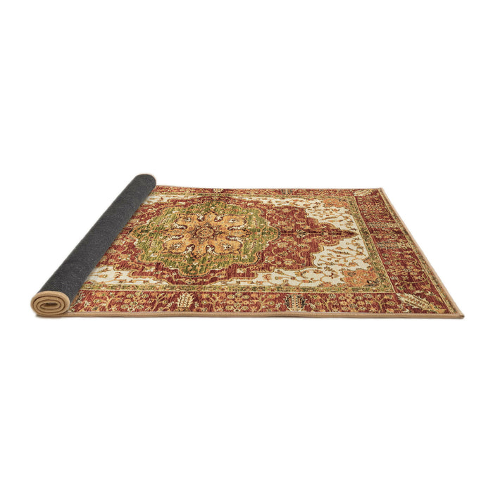 Sideview of Persian Brown Traditional Rug, abs3247brn