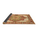 Sideview of Persian Brown Traditional Rug, abs3247brn