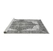 Sideview of Machine Washable Persian Gray Traditional Rug, wshabs3247gry