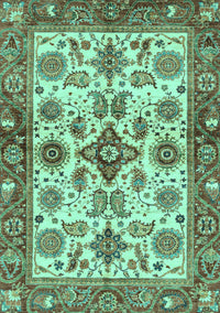 Oriental Turquoise Traditional Rug, abs3248turq