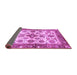 Sideview of Oriental Purple Traditional Rug, abs3248pur