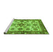 Sideview of Machine Washable Oriental Green Traditional Area Rugs, wshabs3248grn