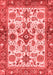 Oriental Red Traditional Area Rugs