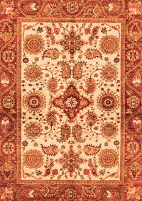 Oriental Orange Traditional Rug, abs3248org