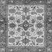 Square Oriental Gray Traditional Rug, abs3248gry