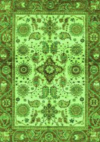 Oriental Green Traditional Rug, abs3248grn