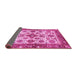 Sideview of Oriental Pink Traditional Rug, abs3248pnk