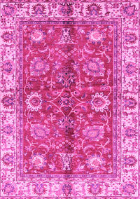 Abstract Pink Modern Rug, abs3249pnk