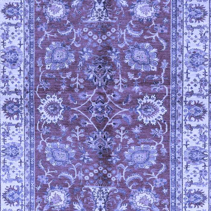 Abstract Blue Modern Rug, abs3249blu