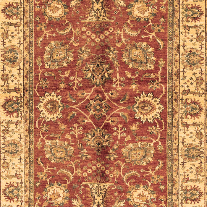 Machine Washable Abstract Brown Modern Rug, wshabs3249brn