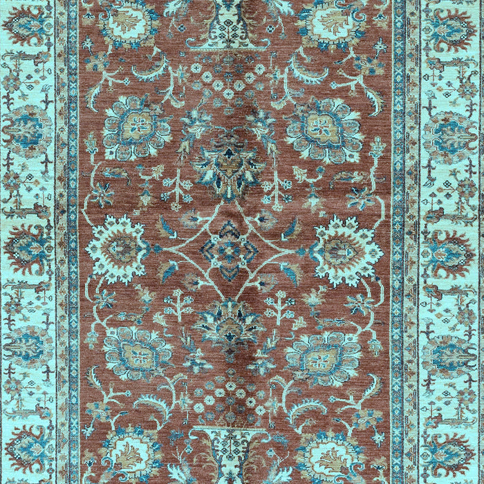 Machine Washable Abstract Light Blue Modern Rug, wshabs3249lblu