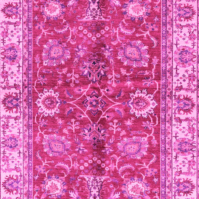 Machine Washable Abstract Pink Modern Rug, wshabs3249pnk