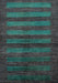 Abstract Light Blue Modern Rug, abs324lblu