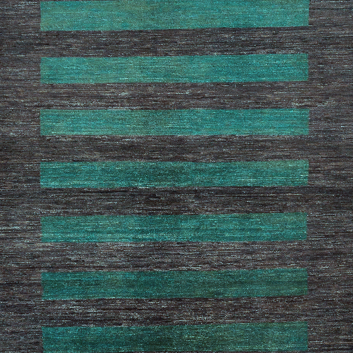 Abstract Light Blue Modern Rug, abs324lblu