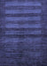 Abstract Blue Modern Rug, abs324blu